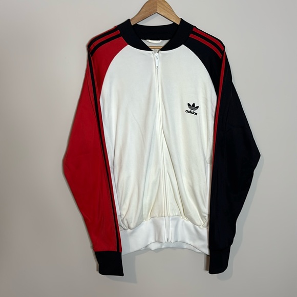 adidas Tri-Color Performance Jacket - Picture 1 of 4